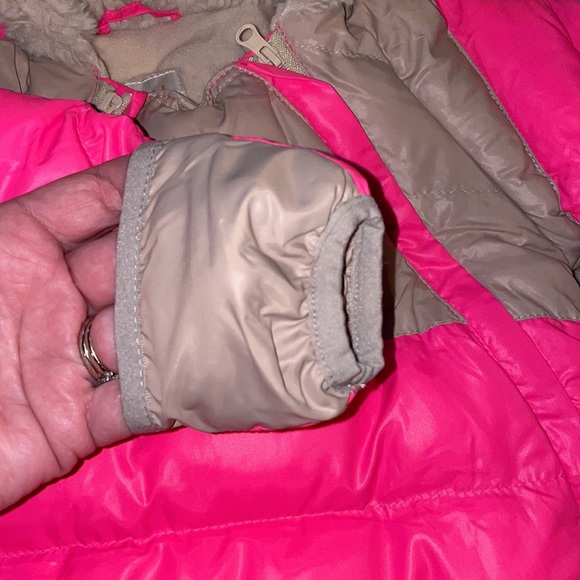 7 AM Enfant Doudoune Baby Bunting Pink Snow Suit - Picture 4 of 11